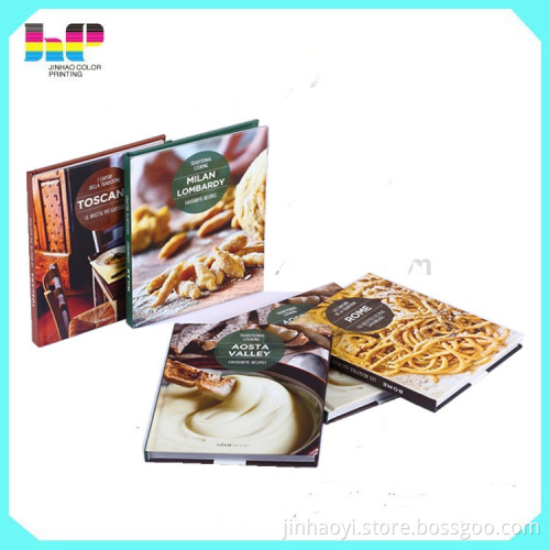 Professional OEM manufactory cook book printing for wholesale